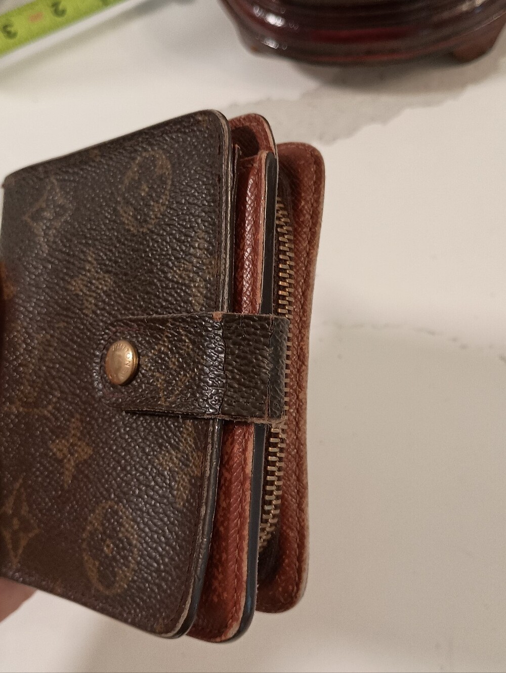Louis Vuitton Vintage Monogram Compact Zip Wallet - Picture 5 of 14